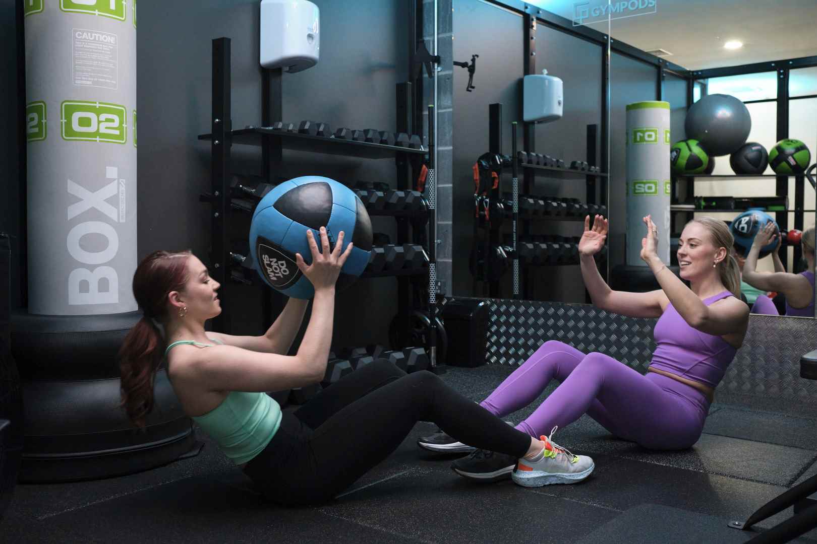 O que são os Gym pods e como funcionam?