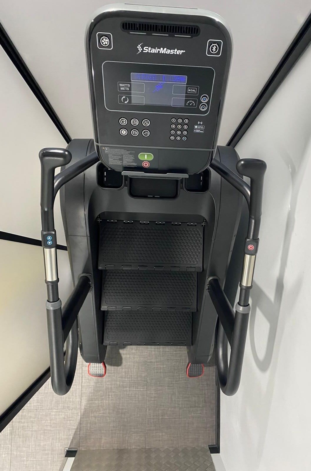 StairMaster in a visually private cardio zone at GYMPODS Dalston